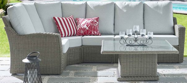 lisbon modular outdoor range of wicker patio sofa